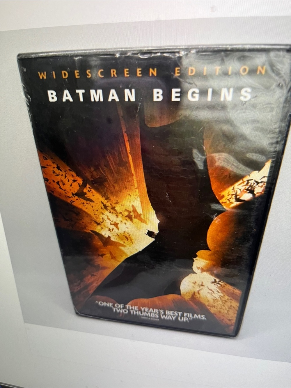 Warner Bros. Batman Begins DVD - Black & Orange